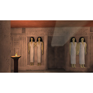 Eastern Cemetery model: Site: Giza; View: G 7530-7540 (model)